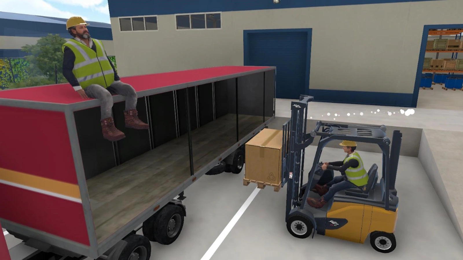 TOM VR Forklift Training