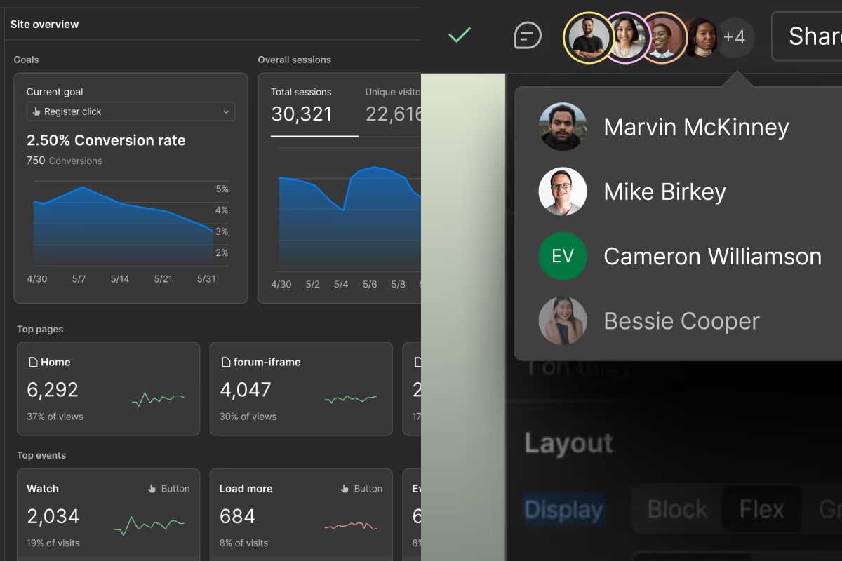 Webflow Analyze and Real‑Time Collaboration: A New Era of Webflow Design