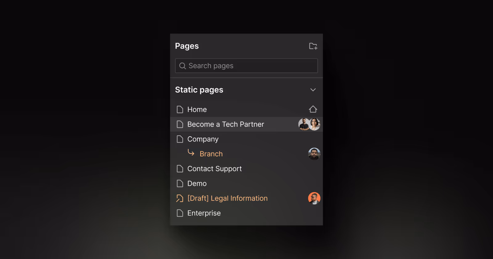 Webflow Real-Time Collaboration
