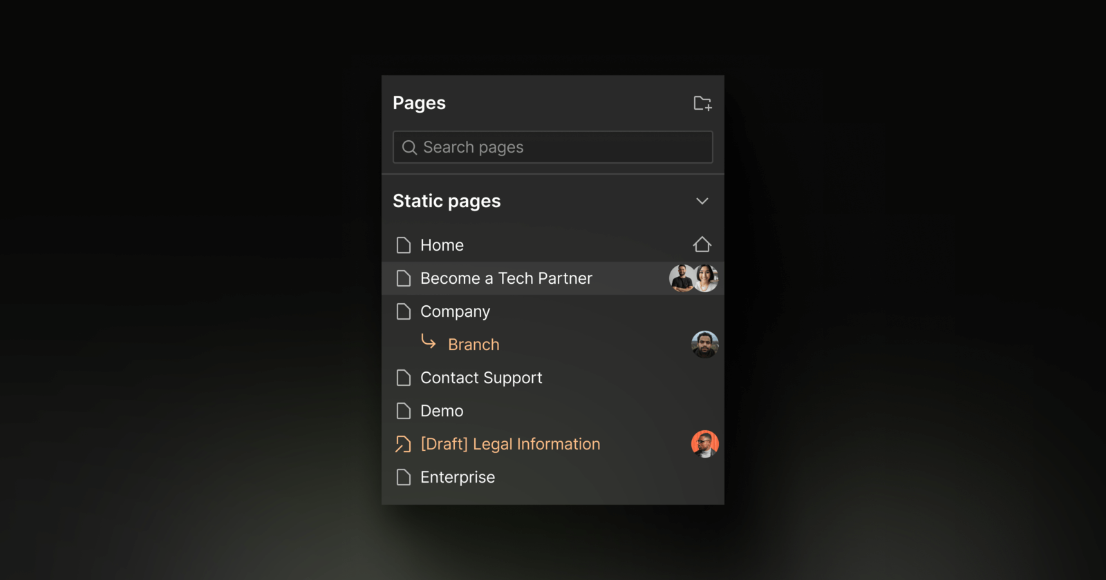 Webflow Real-Time Collaboration