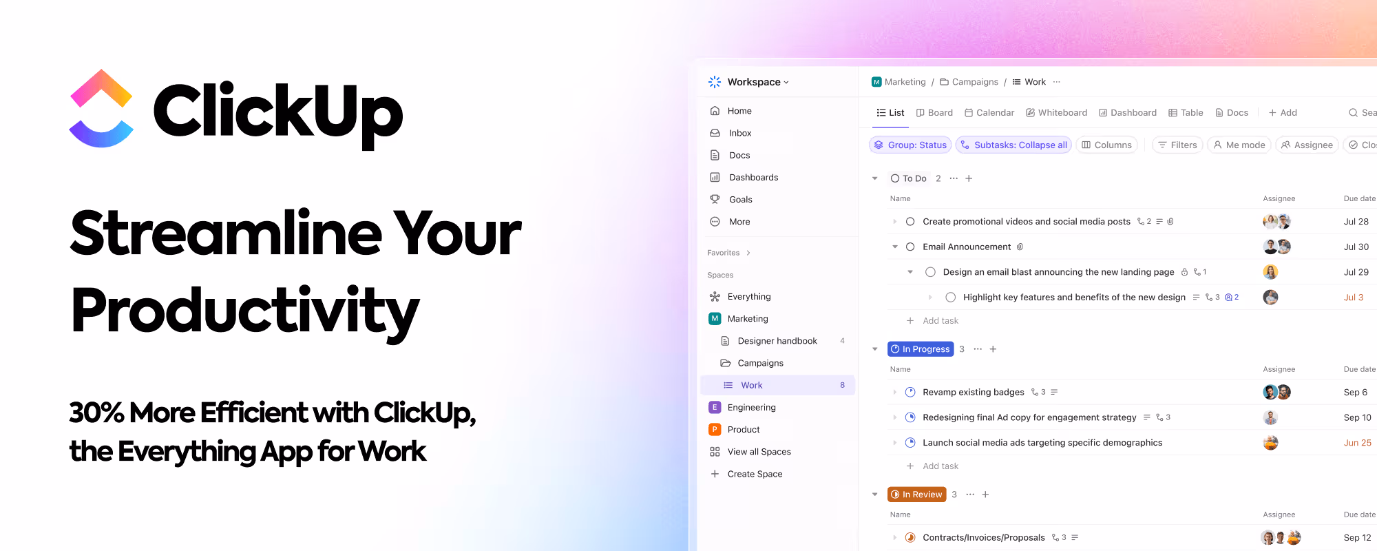 Why Tools Like ClickUp Are Essential for Productivity and Teamwork