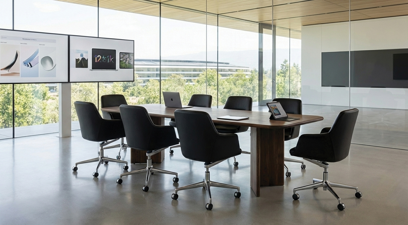 ReHemptation HempSolo conference table in a modern office boardroom
