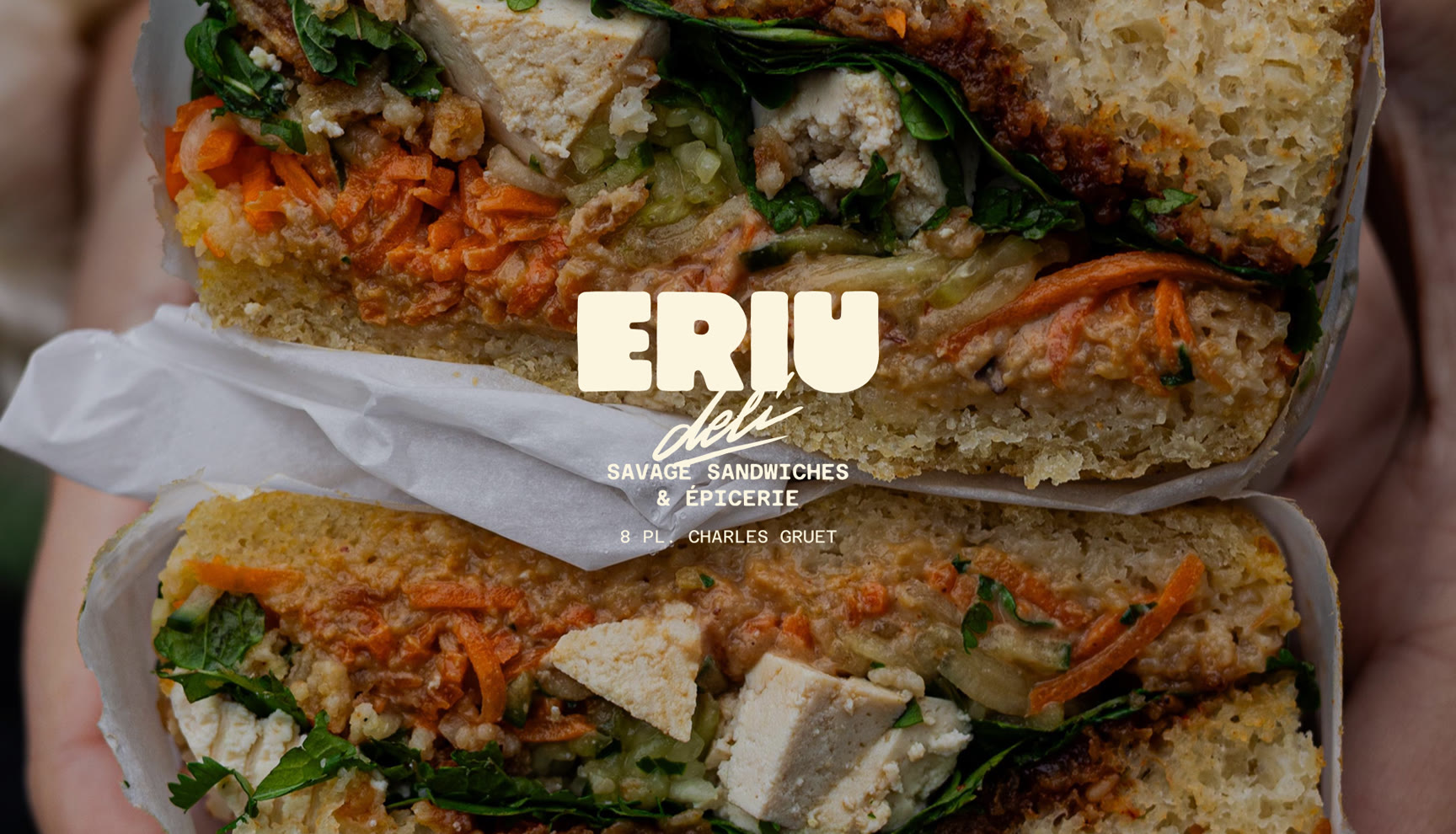 Athom Studio - Direction arstitique - Identité visuelle - Eriu Deli - Bordeaux, France