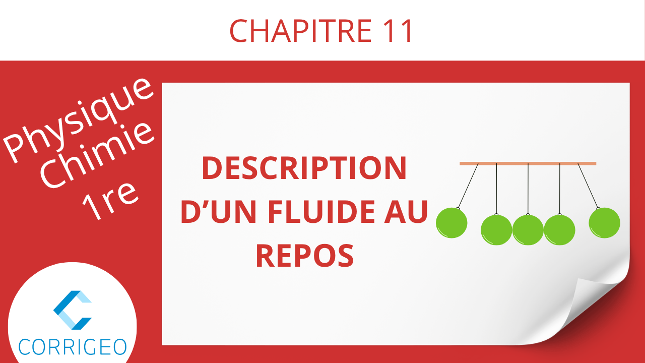 1re-Description d'un fluide au repos