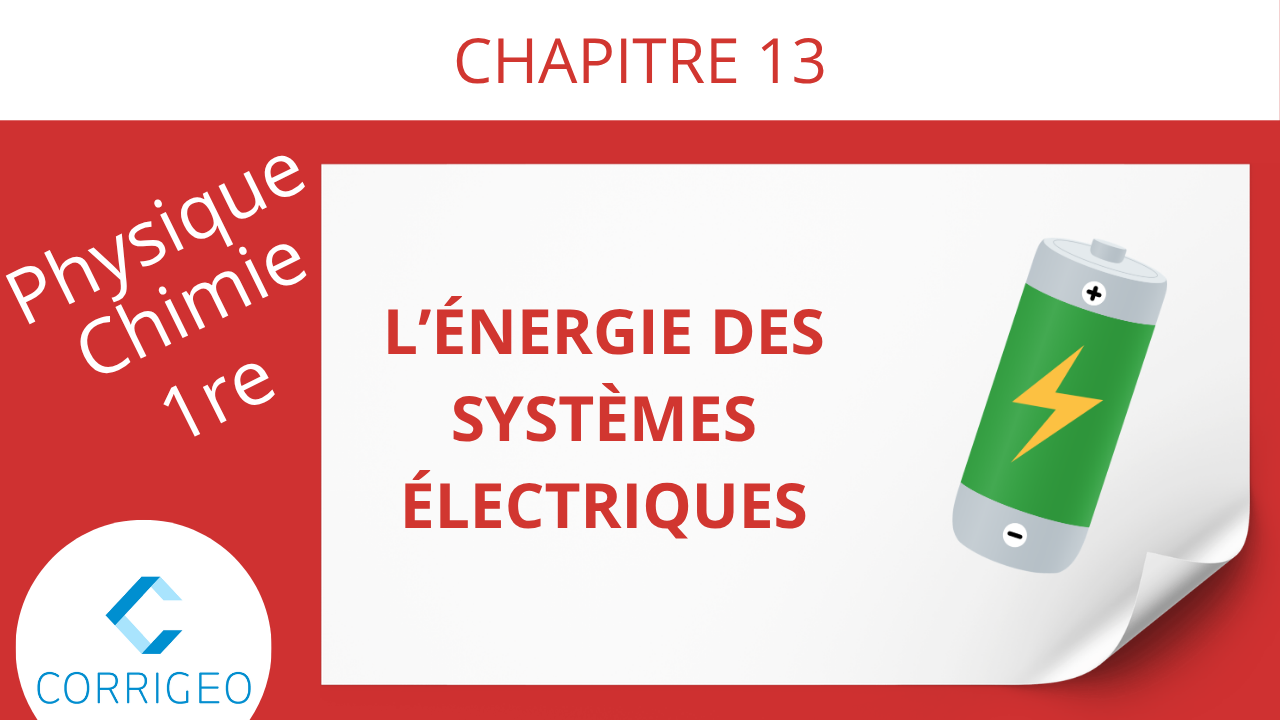 1re-L'énergie des systèmes électriques