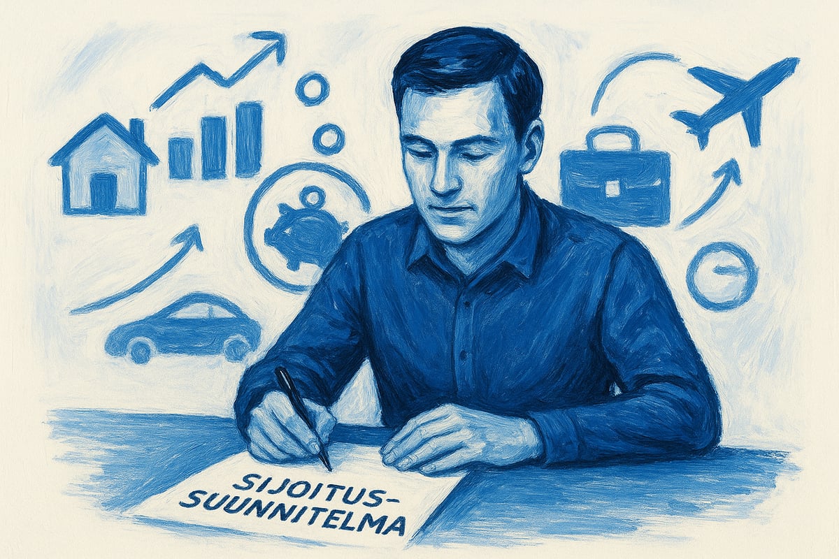 Sijoitussuunnitelman laatiminen: Näin rakennat oman strategiasi