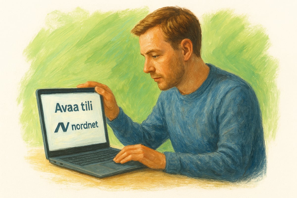 Nordnet-tilin avaaminen: Vaihe vaiheelta