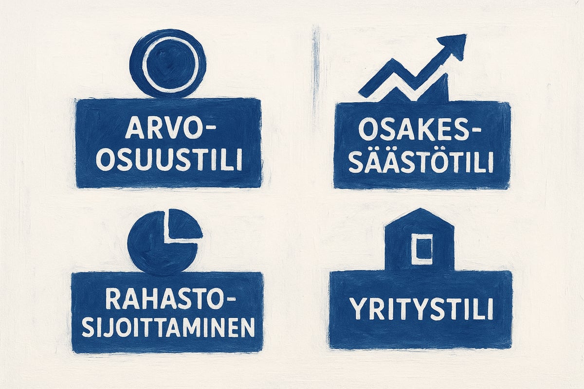 Tilityypit ja niiden hyödyt