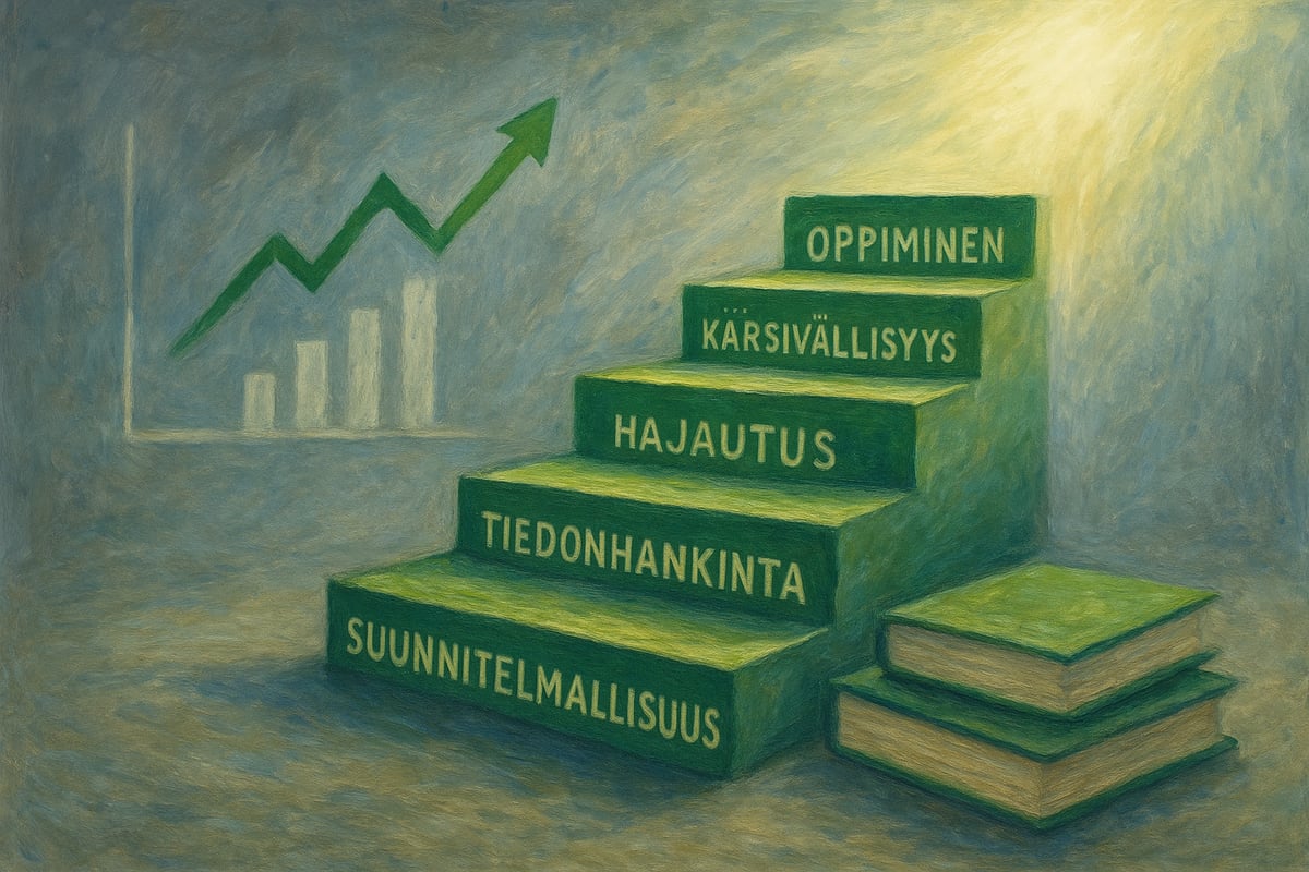 Viisaaseen sijoittamiseen johtavat askeleet