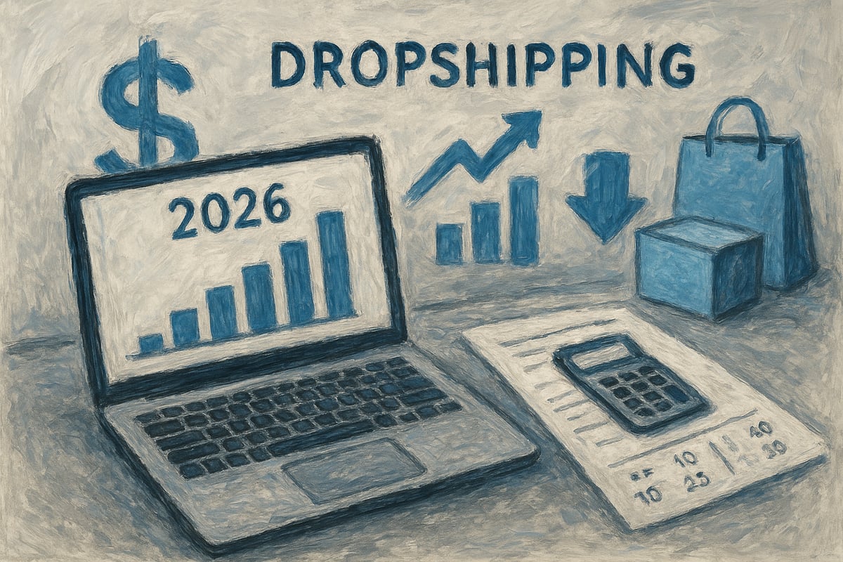 Dropshippingin kannattavuus ja talous 2026