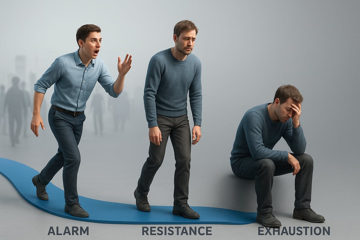 Stressin vaiheet ja yksilöllinen kokemus