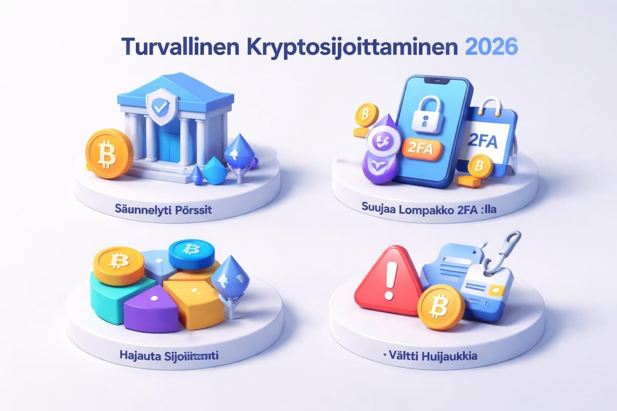 Turvallinen kryptosijoittaminen