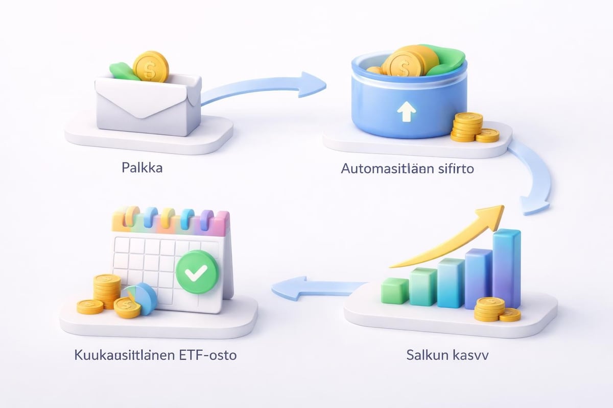 Automaattinen kuukausisijoittaminen
