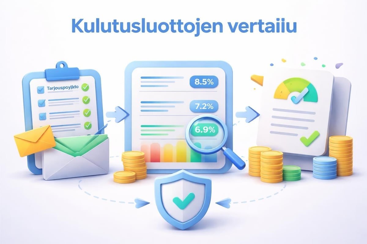 Kulutusluottojen vertailu
