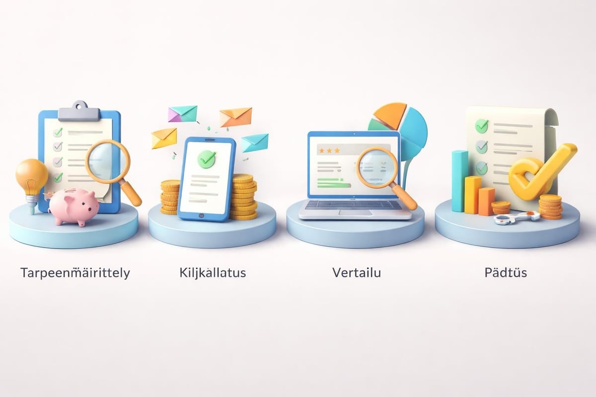 Kulutusluoton hakuprosessi