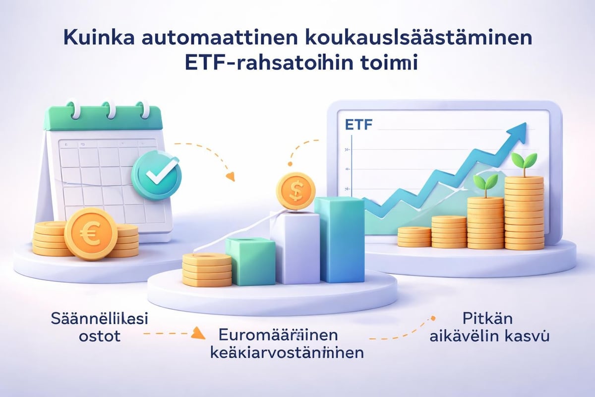 ETF kuukausisäästämisen automaatio