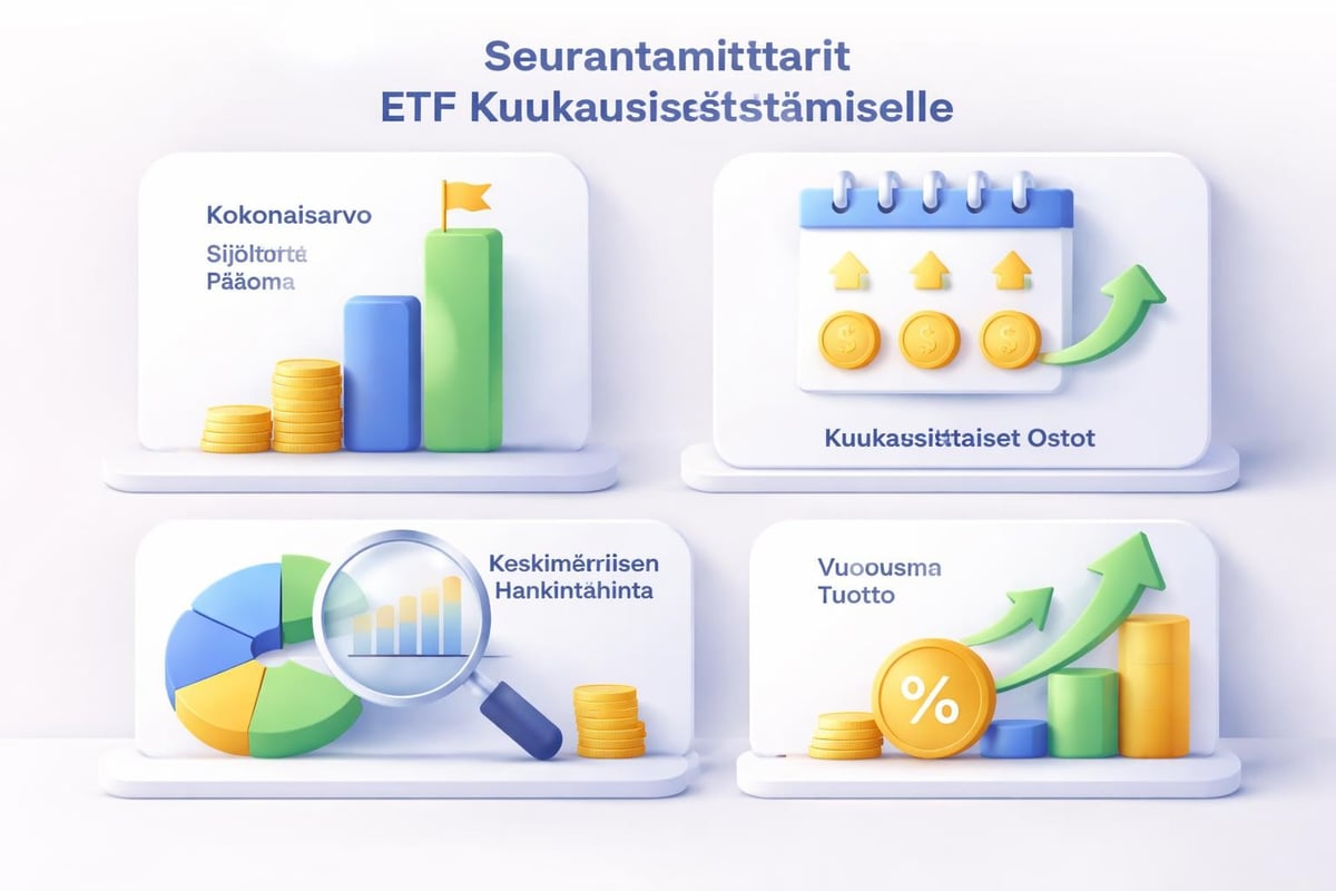 Kuukausisäästämisen seuranta