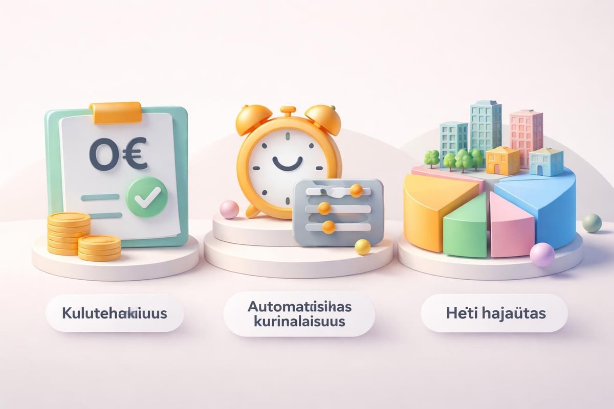 ETF kuukausisäästämisen edut