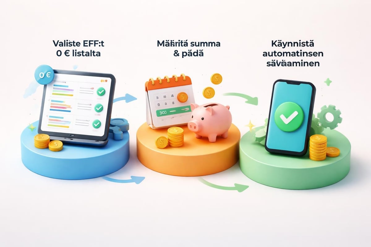 Kuukausisäästösopimuksen perustaminen