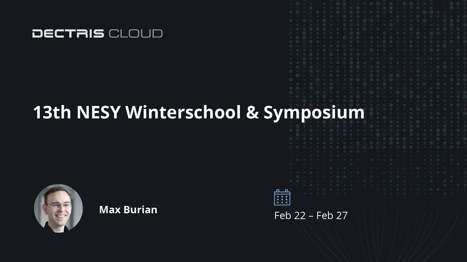 Join Us at the 13th NESY Winterschool & Symposium