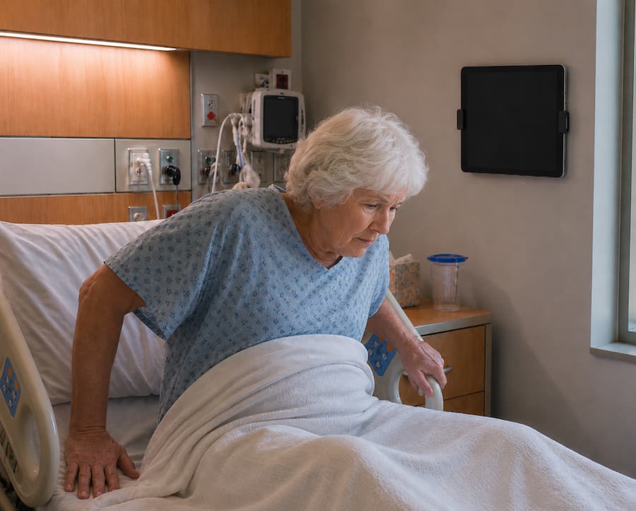 Patient attempting transition.