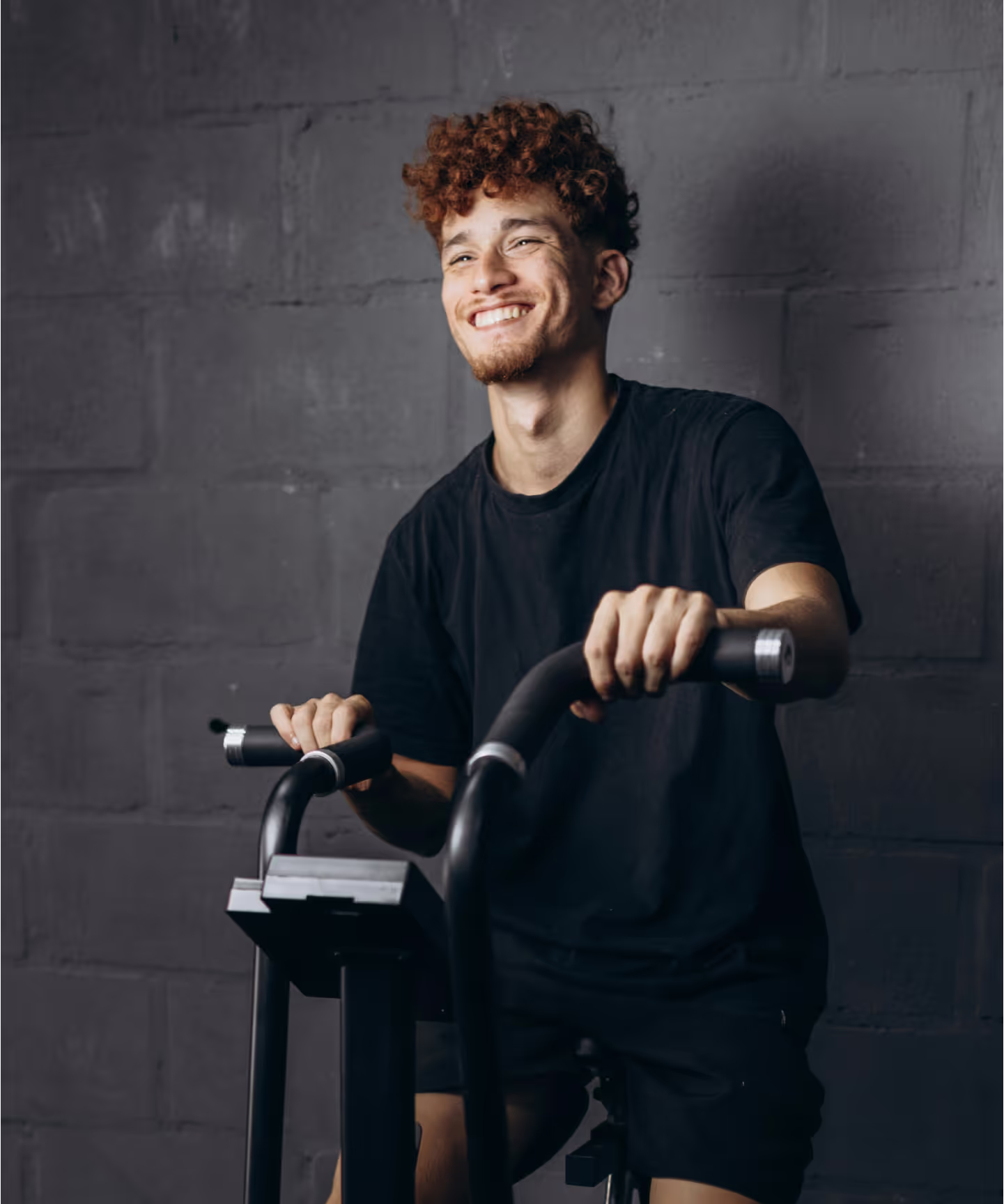 A boy doing a exercise
