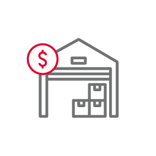 A house with moving boxes ready to move out