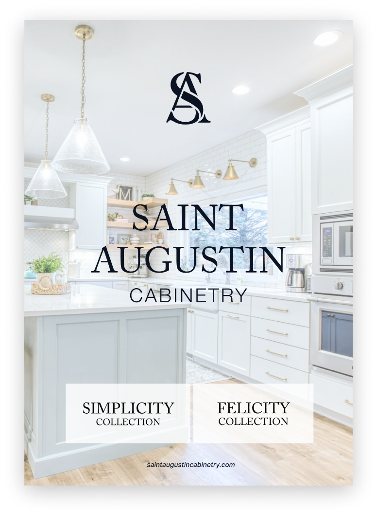 Saint Augustin custom cabinetry brochure