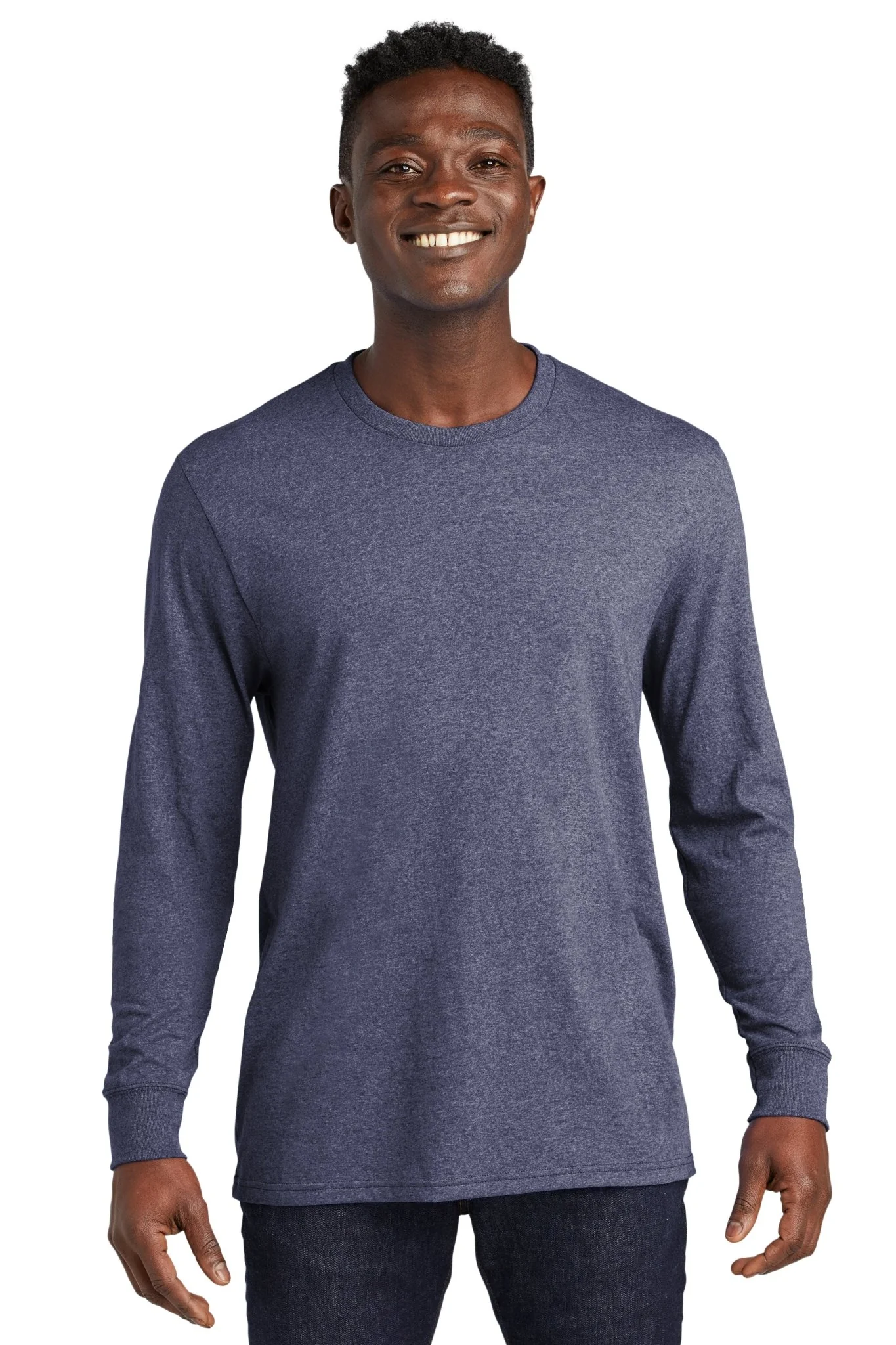 Unisex Long Sleeve Recycled Blend Tee