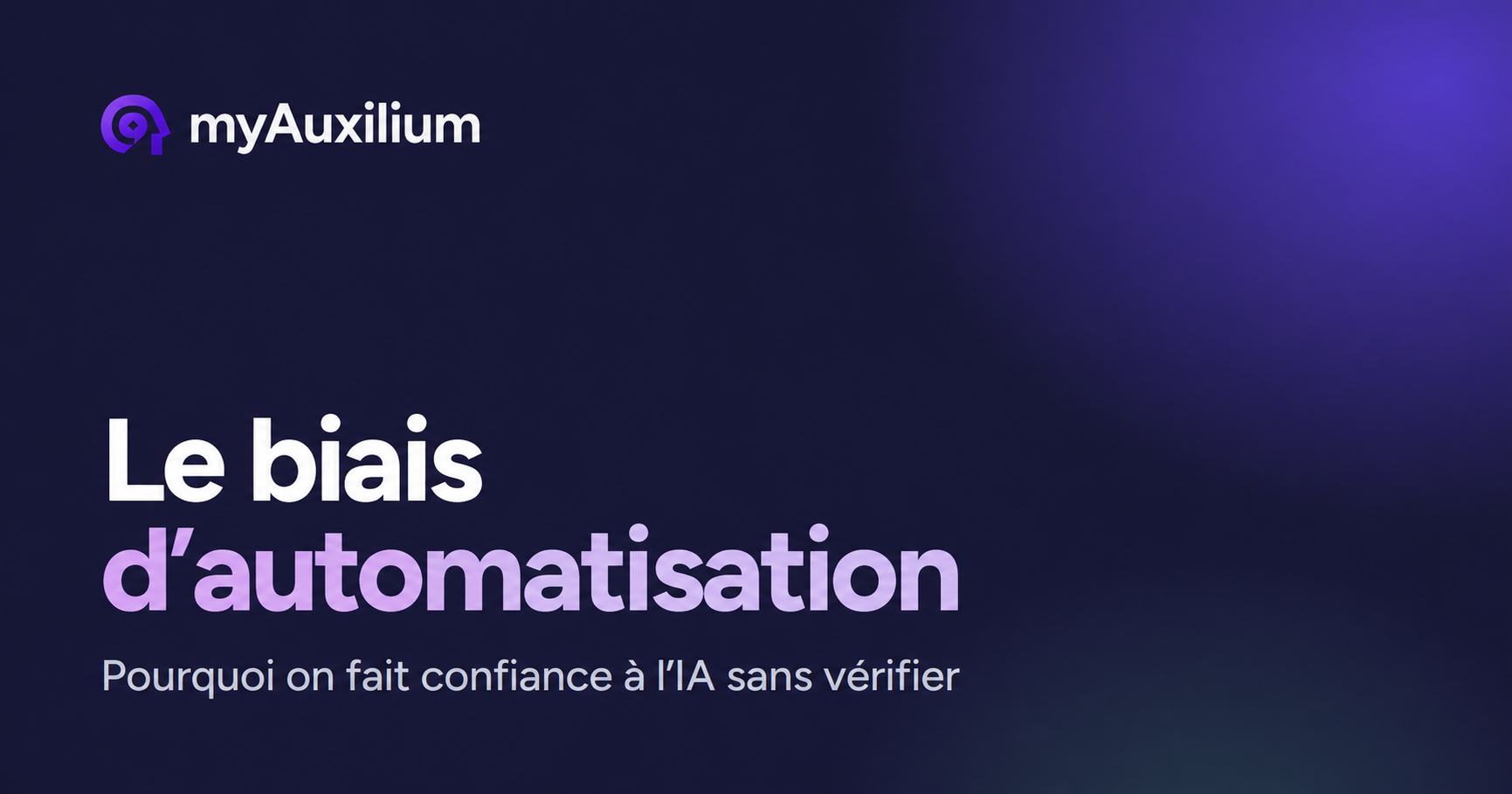 Le biais d’automatisation face aux réponses de l’IA