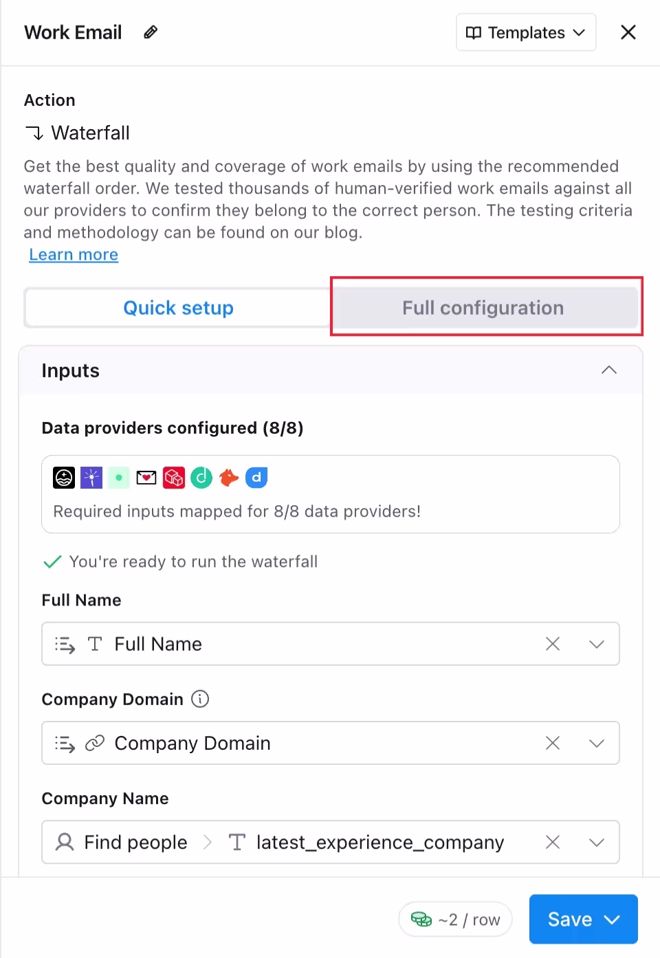 Skipping In-Table Email Validation