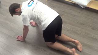 Physio démontrant réflexe spinal galant - 2