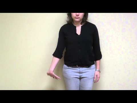 Exercice ULNT 2M - démonstration physiothérapie neurodynamique