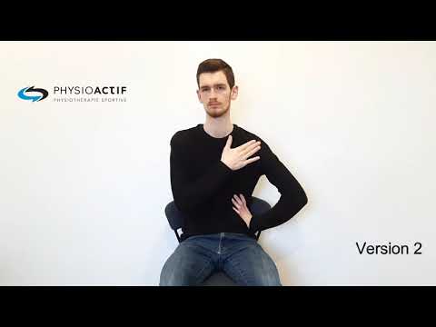 Exercice ULNT 3M - démonstration physiothérapie neurodynamique