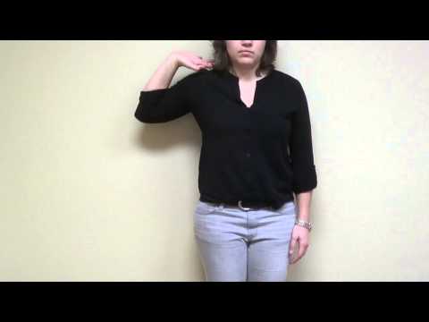 Exercice ULNT 3 - démonstration physiothérapie neurodynamique