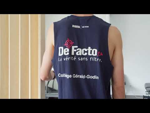 Exercice Abduction isométrique de l'épaule - démonstration physiothérapie de l'épaule