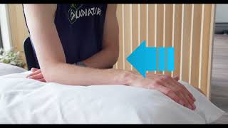 Physio démontrant stabilisation du poignet