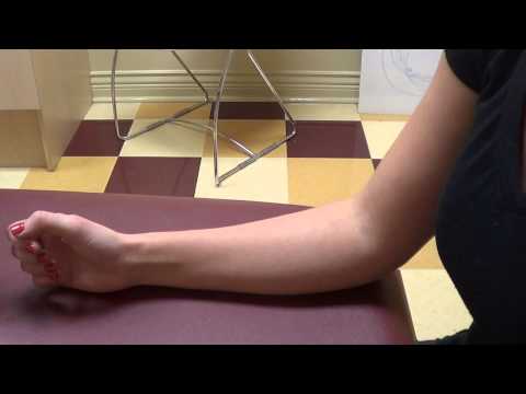 Exercice Carré pronateur - démonstration physiothérapie