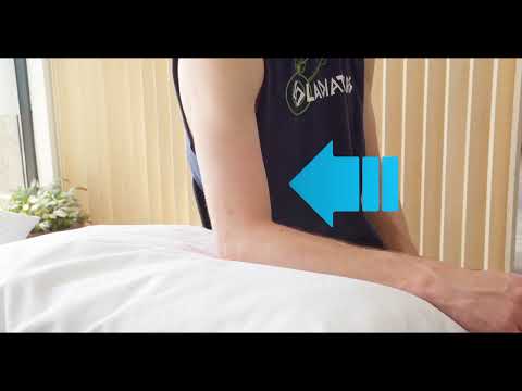 Exercice Recrutement de l'anconé - démonstration physiothérapie