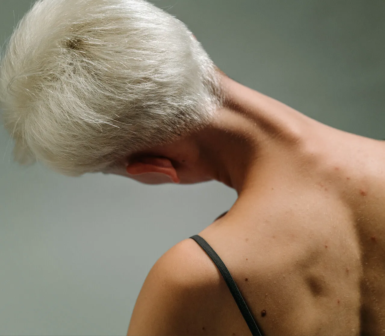 Neck stretch movement