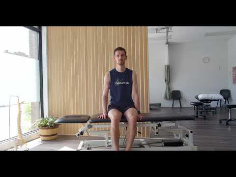 Exercice Gufoni inversé côtés gauche et droit - démonstration physiothérapie