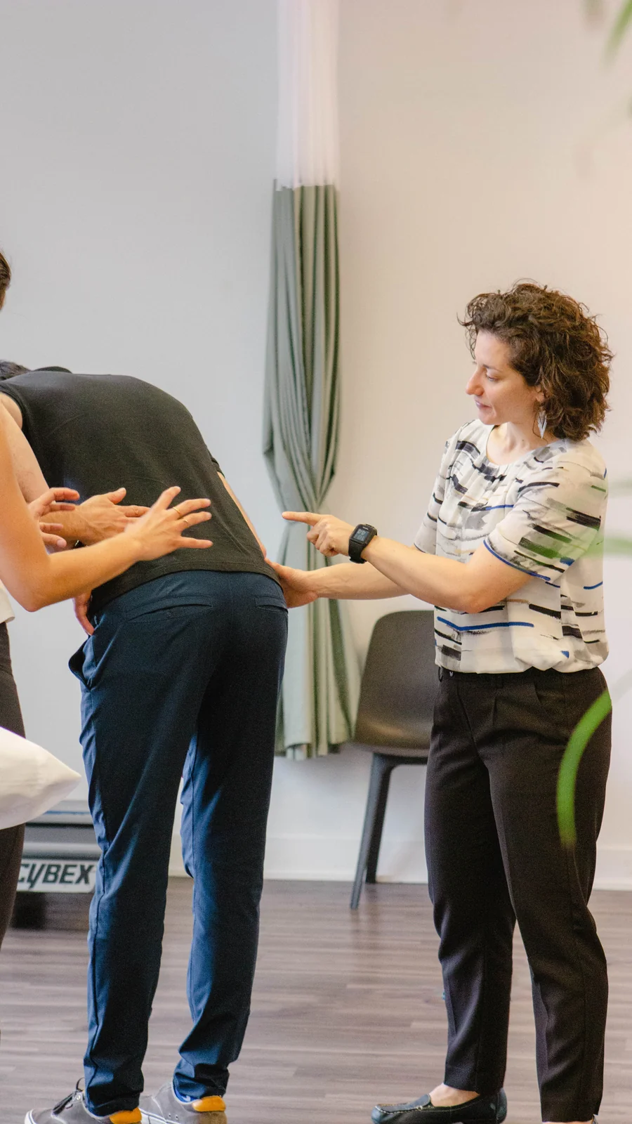 Illustration accompagnant l'article « Rééducation du mouvement » sur le site de Physioactif