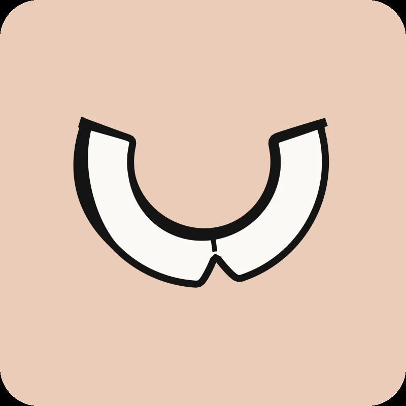 Illustration d'un ménisque en croissant fissuré, guide Déchirure méniscale en physiothérapie Physioactif
