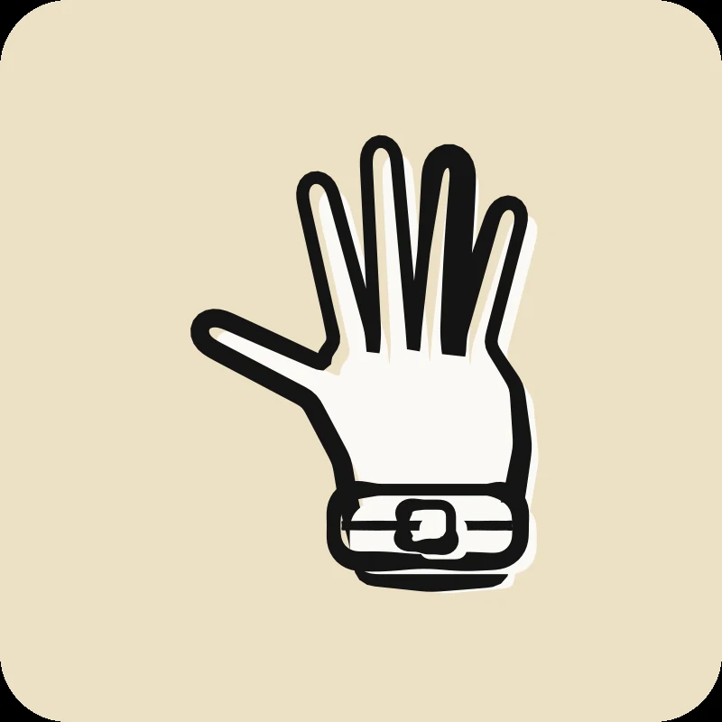 Illustration of a hand with a wrist splint, a comprehensive guide to wrist and hand pain in physical therapy by Physioactif
