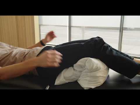 Demonstration: Sleeping Position for Acute Lower Back Pain