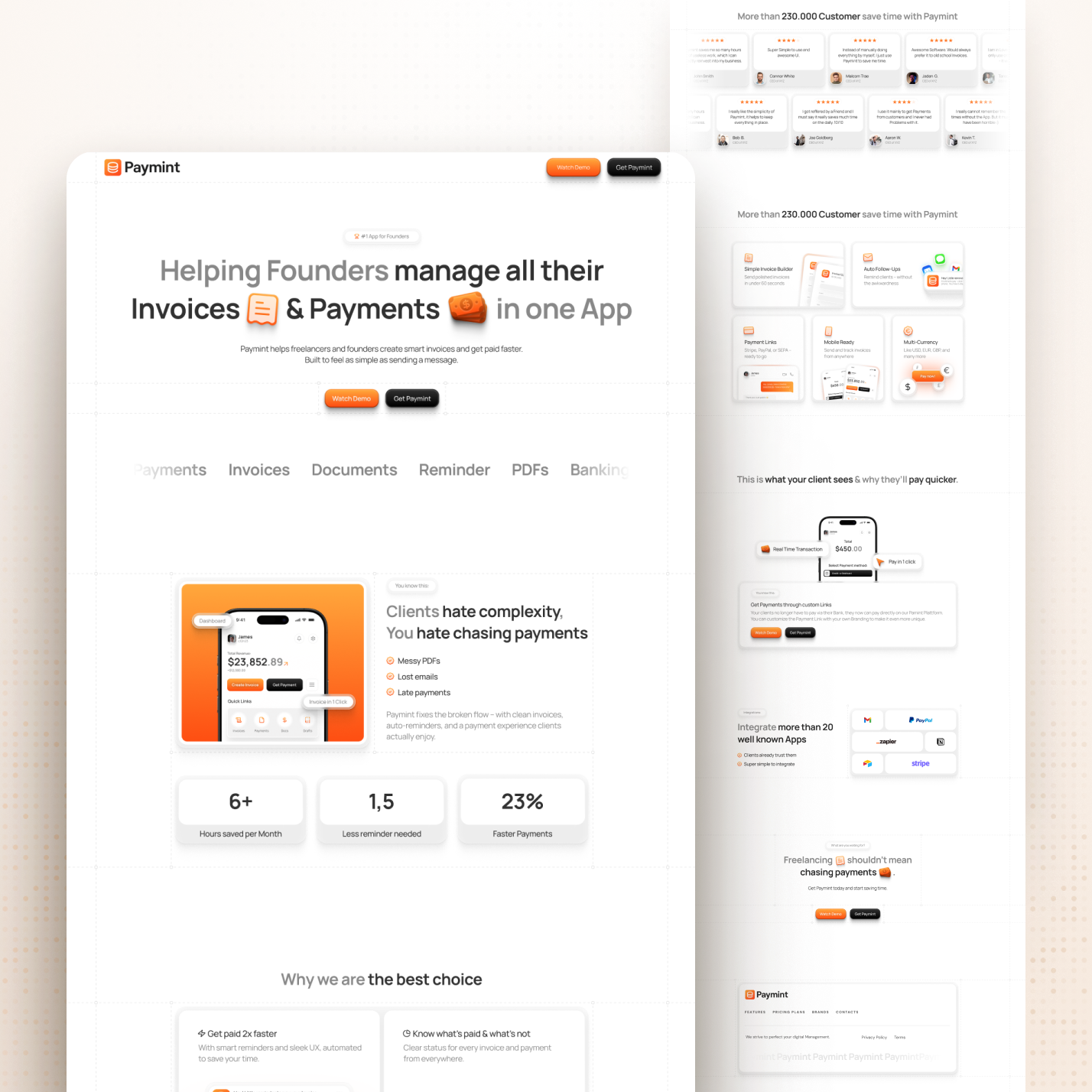 Portfolio Design Showcase - Website