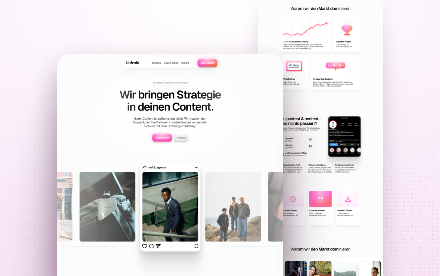 Portfolio Design Showcase - Website