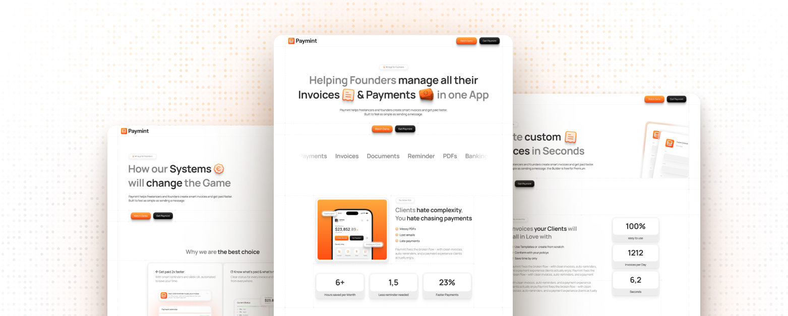 Signature Website Showcase