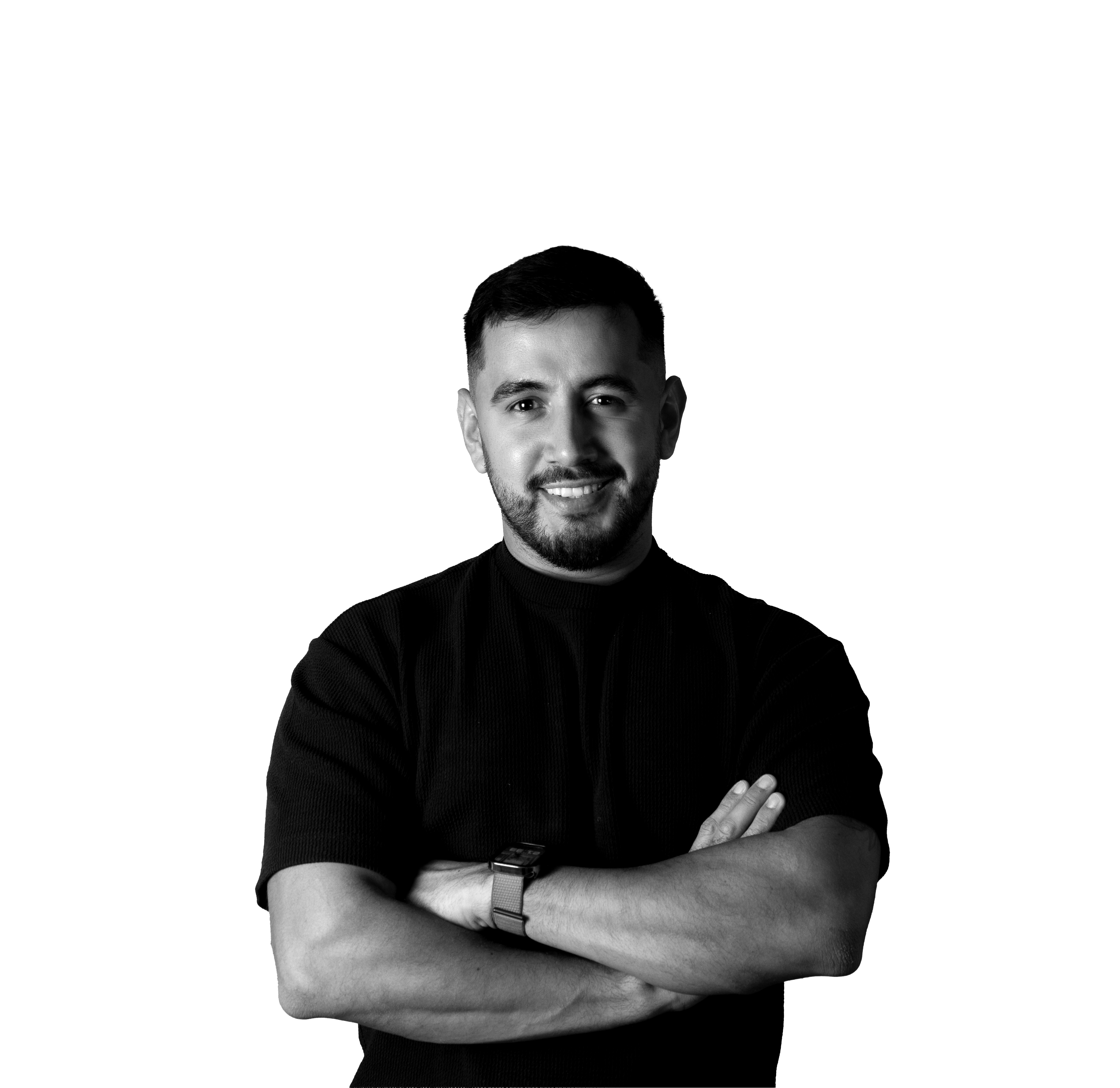 Man standing with arms crossed