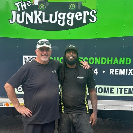 Andy Taylor with his operations manager, Shawn